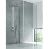 NZ2 KABINA NEW MODUS ŚCIANKA U 80x200 CZYSTE 8mm POWŁOKA CHROM POŁYSK NEW TRENDY EXK-5489