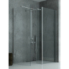 KABINA NEW MODUS ŚCIANKA U 80x200 CZYSTE 8mm POWŁOKA CHROM POŁYSK NEW TRENDY EXK-5510