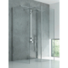 KABINA NEW MODUS ŚCIANKA U 80x200 CZYSTE 8mm POWŁOKA CHROM POŁYSK NEW TRENDY EXK-5530