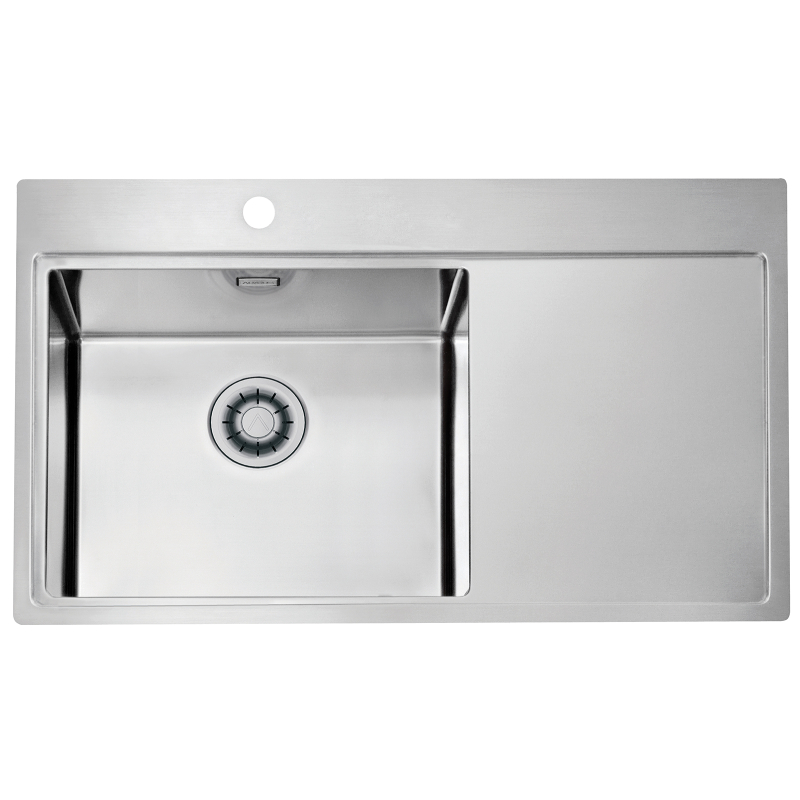 PURE 50 L SAT QC 860 x 525 mm + syfon Quick Close ALVEUS 1149517