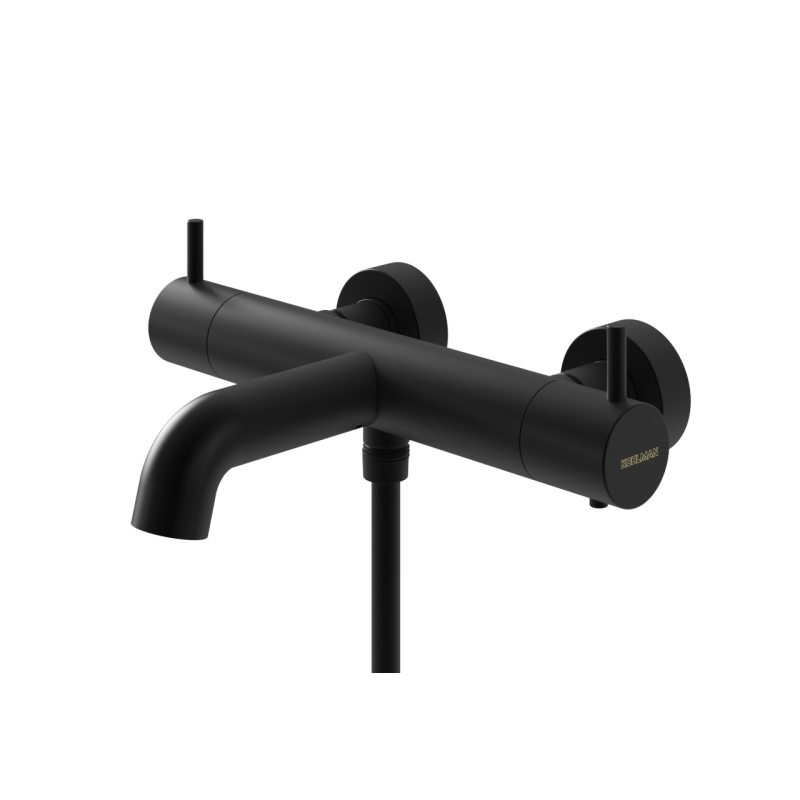 Bateria wannowo-prysznicowa termostatyczna AXEL BLACK KOHLMAN QW710AB