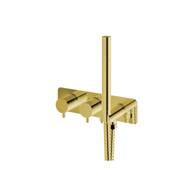Podtynkowa bateria wannowa AXEL GOLD KOHLMAN QW265AGD