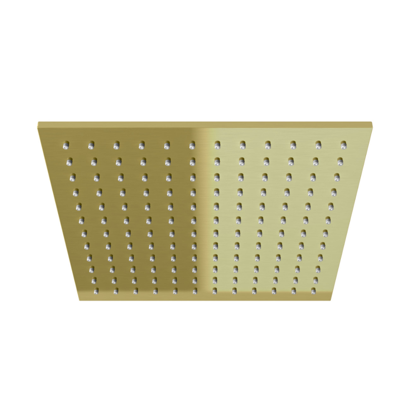 Deszczownica kwadratowa 25 x 25 cm EXPERIENCE BRUSHED GOLD KOHLMAN Q25EGDB