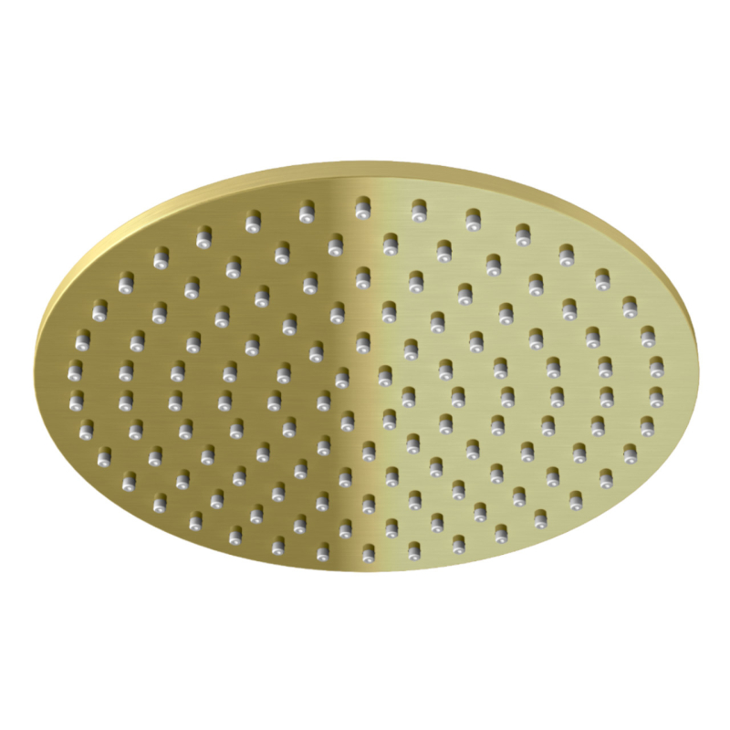 Deszczownica okrągła 30 cm EXPERIENCE BRUSHED GOLD KOHLMAN R30EGDB