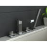 4-otworowa bateria wannowa EXCELENT KOHLMAN QB240H