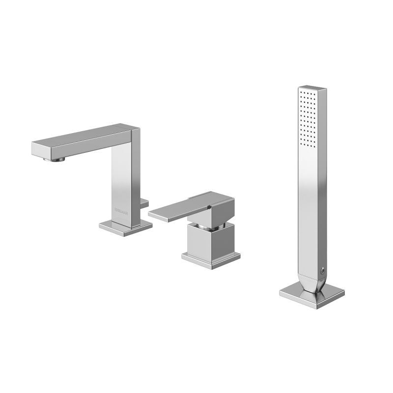 3-otworowa bateria wannowa z mieszaczem EXCELENT KOHLMAN QB241H