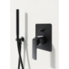 Zestaw prysznicowy z deszczownicą 30cm i słuchawką EXPERIENCE BLACK KOHLMAN QW210EBR30