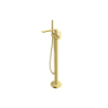 Bateria wannowa wolnostojąca z obrotową wylewką EXPERIENCE BRUSHED GOLD KOHLMAN QF1165EGDB