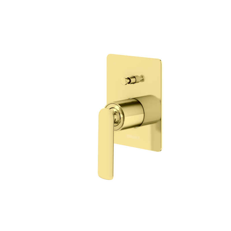 Podtynkowa bateria wannowo-prysznicowa z dwoma wyjściami EXPERIENCE GOLD KOHLMAN QW210EGD
