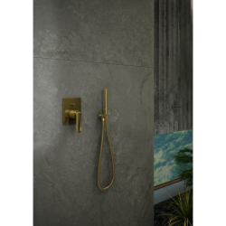 Podtynkowa bateria umywalkowa  EXPERIENCE GOLD KOHLMAN QW180EGD
