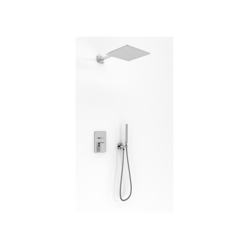 Zestaw prysznicowy z deszczownicą 40cm i słuchawką SAXO KOHLMAN QW210SQ40