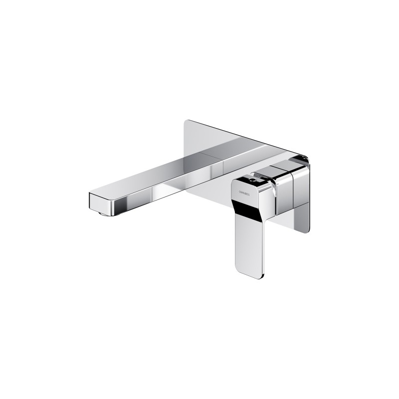 Bateria umywalkowa podtynkowa, chrom połysk SLIDE OMNIRES SL7715CR