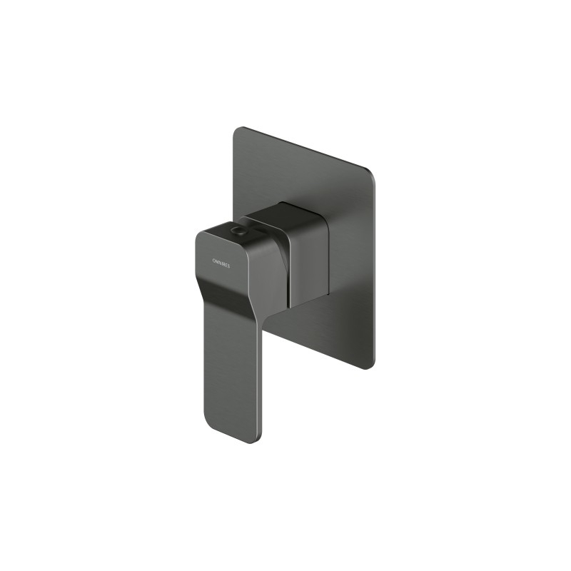 Bateria prysznicowa podtynkowa, grafit szczotkowany SLIDE OMNIRES SL7745GR