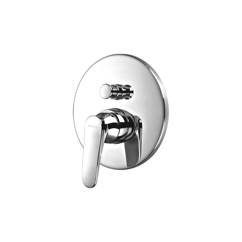 Bateria prysznicowo-wannowa podtynkowa, chrom połysk ART DECO OMNIRES AD5135CR