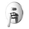 Bateria prysznicowo-wannowa podtynkowa, chrom połysk ART DECO OMNIRES AD5135CR