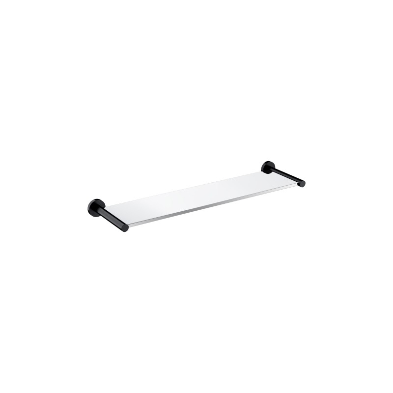 Półka szklana, czarny mat MODERN PROJECT OMNIRES MP60930BL