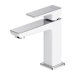 Bateria umywalkowa, chrom/biały połysk PARMA OMNIRES PM7410CRB