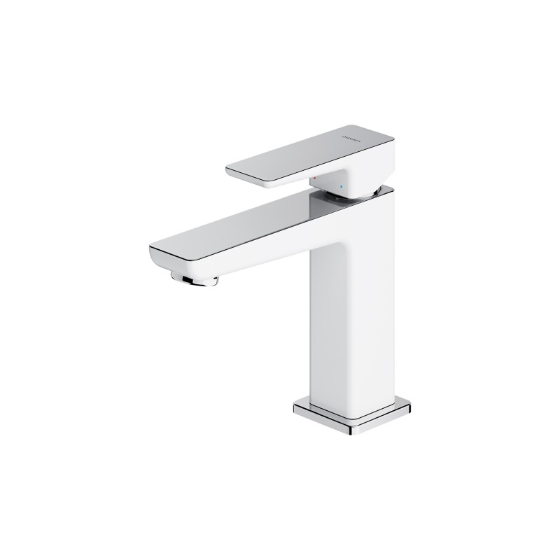 Bateria umywalkowa, chrom/biały połysk PARMA OMNIRES PM7410CRB