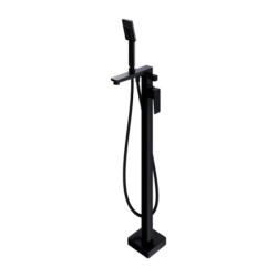 Bateria wannowa wolnostojąca, czarny mat PARMA OMNIRES PM7433BL