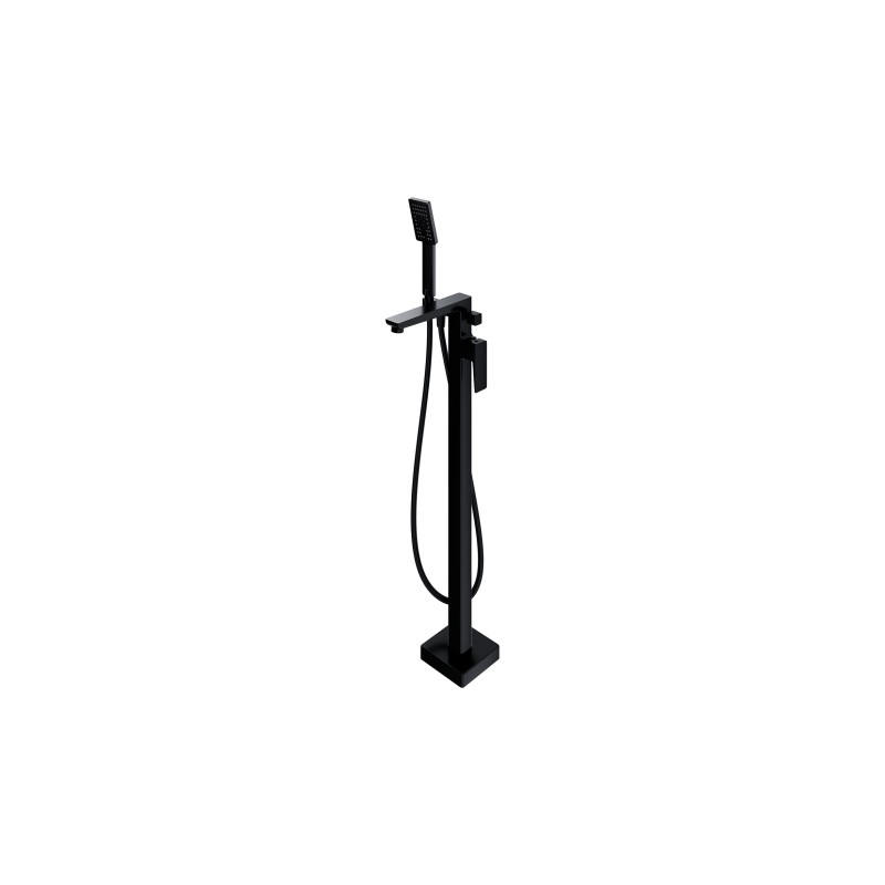 Bateria wannowa wolnostojąca, czarny mat PARMA OMNIRES PM7433BL