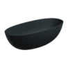 Wanna wolnostojąca, 175 x 78 cm, black lava mat SHELL M+ OMNIRES SHELL175WWBLV