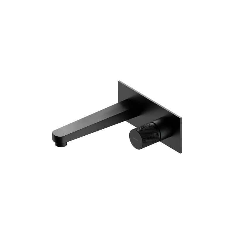 Bateria umywalkowa podtynkowa, antracyt szczotkowany CONTOUR OMNIRES CT8015AT