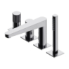 Bateria wannowa 4-otworowa, chrom połysk CONTOUR OMNIRES CT8032CR