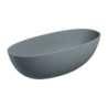 Wanna wolnostojąca, 175 x 78 cm, ash grey mat SHELL M+ OMNIRES SHELL175WWAG
