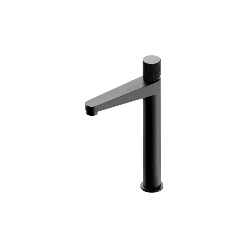 Bateria umywalkowa wysoka, antracyt szczotkowany CONTOUR OMNIRES CT8012AT