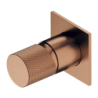 Bateria prysznicowa podtynkowa, miedź szczotkowana CONTOUR OMNIRES CT8045CPB
