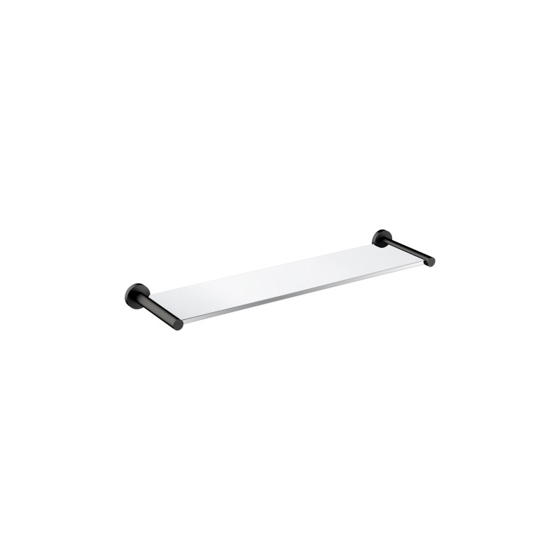 Półka szklana, grafit szczotkowany MODERN PROJECT OMNIRES MP60930GR