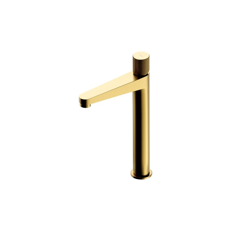 Bateria umywalkowa wysoka, złoty szczotkowany CONTOUR OMNIRES CT8012GLB