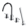 Bateria wannowa 4-otworowa, chrom połysk Y OMNIRES Y1232CR