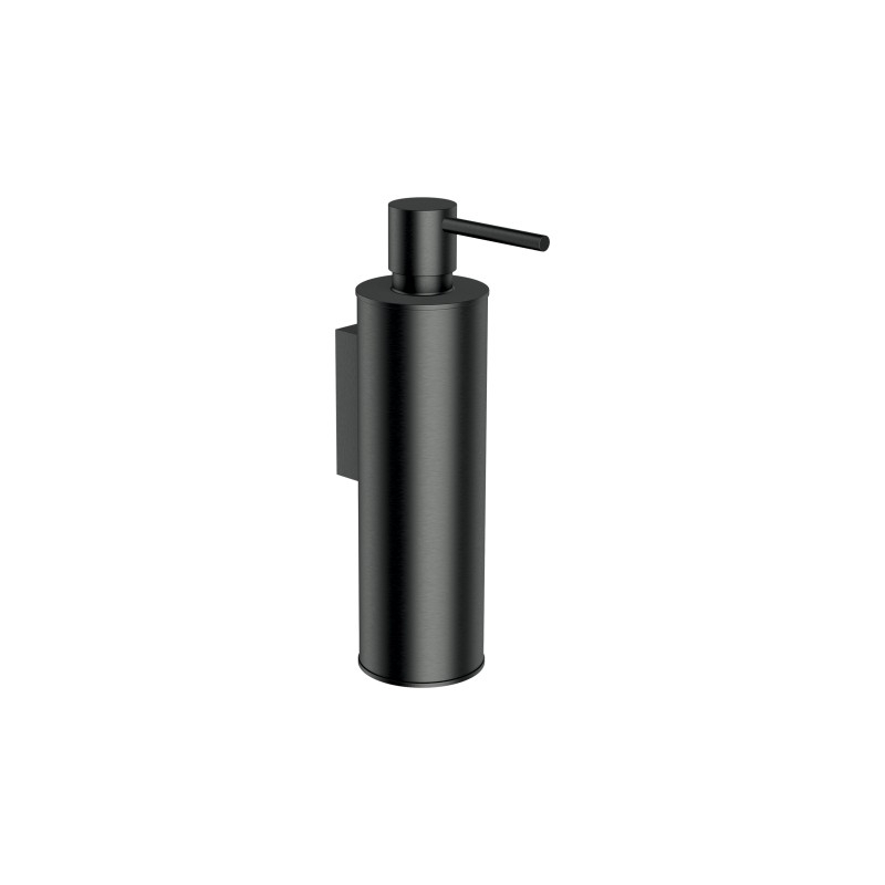 Dozownik mydła w płynie, wiszący, grafit szczotkowany MODERN PROJECT OMNIRES MP60721GR