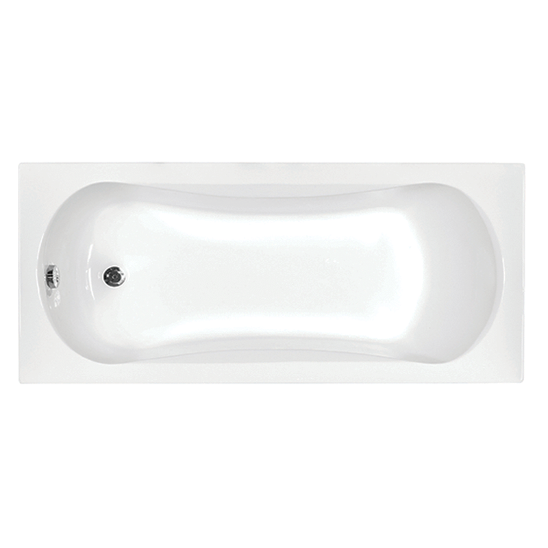 Wanna prostokątna Aria ProSafe 150x70 biała poł. BESCO WAA-150-PS