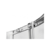 Kabina prysznicowa półokrągła Modern 80x80x185 szkło mrożone BESCO MP-80-185-M