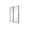 Drzwi prysznicowe Exo-C Black 100x190 BESCO ECB-100-190C bez panelu bocznego