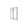Drzwi prysznicowe Exo-C Black 100x190 BESCO ECB-100-190C bez panelu bocznego