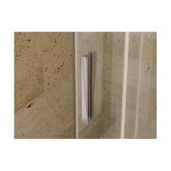 Drzwi prysznicowe Actis 120x195 BESCO DA-120 bez panelu bocznego