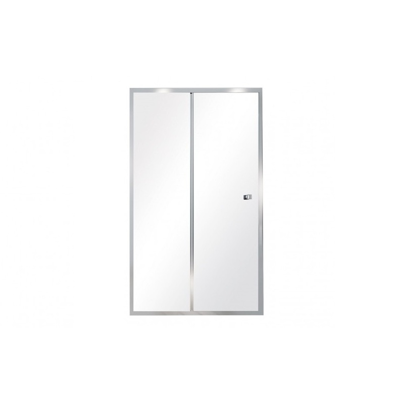 Drzwi prysznicowe Duo Slide 130x195 BESCO DDS-130 bez panelu bocznego