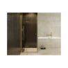 Kabina prysznicowa kwadratowa Pixa Gold 150x75 lewa BESCO PKL-90-195G