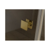 Kabina prysznicowa kwadratowa Pixa Gold 150x75 lewa BESCO PKL-90-195G