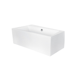 Wanna asymetryczna narożna Infinity 150x90 biała poł.-lewa BESCO WAI-150-NL bez obudowy