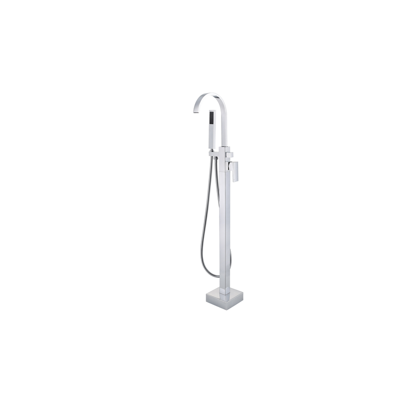 Bateria wannowa wolnostojąca Modern II chrom BESCO BW-MII-CH