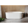 Bateria wannowa wolnostojąca Veo II chrom BESCO BW-VII-CH
