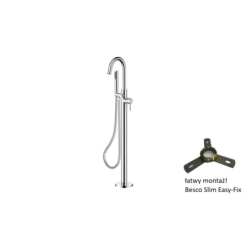 Bateria wannowa wolnostojąca Veo II chrom BESCO BW-VII-CH