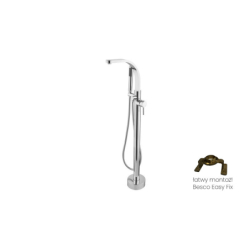 Bateria wannowa wolnostojąca Decco II chrom BESCO BW-DII-CH