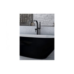 Bateria wannowa wolnostojąca Decco II czarny mat BESCO BW-DII-CZ