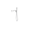 Bateria wannowa podtynkowa 4-punktowa Veo chrom BESCO BW-V4P-CH