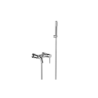 Bateria wannowa ścienna Illusion chrom BESCO BW-IS-CH